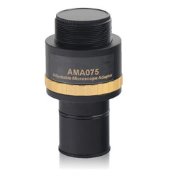 0.75X Adjustable 23.2mm Eyepiece to C-Mount Microscope Eyepieces Adapter AMA075