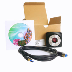 8.3MP 70fps Biological Darkfield Fluorescence USB3.0 Digital Microscope Camera with IMX585 1/1.2” Sensor E3ISPM08300KPD