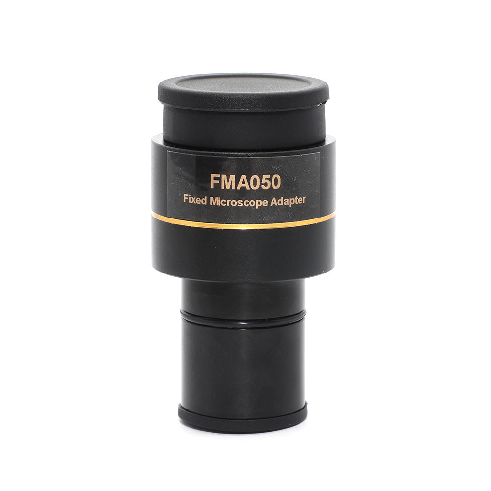 0.5X Fixed 23.2mm Eyepiece to C-Mount Microscope Eyepiece Adapter FMA050